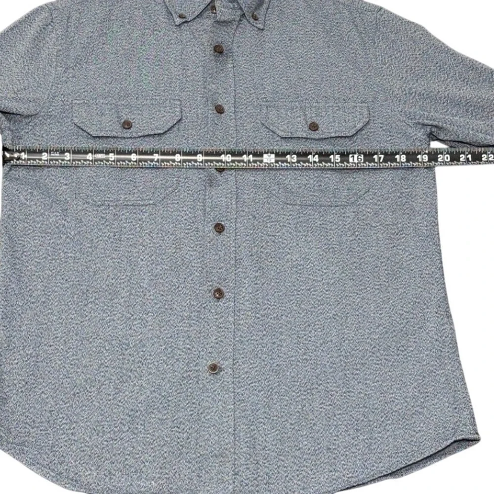 Banana Republic Standard Fit Button Down Shirt Mens Small Blue Cotton